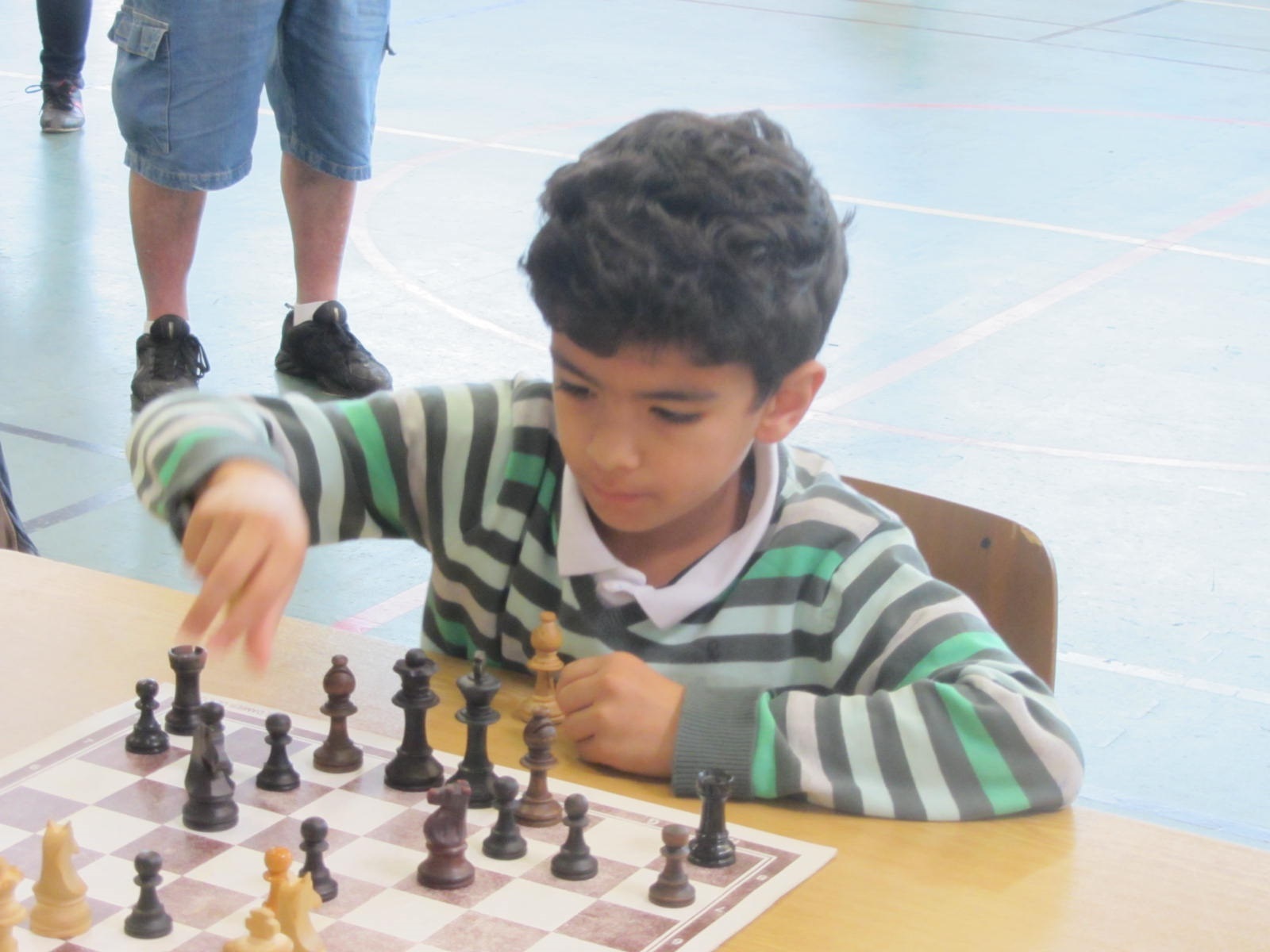 Vainqueur des Petits Poussins Ayman JABRI CE Strasbourg 